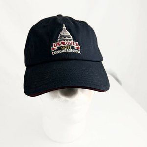 2011 US Open Congressional Hat Baseball Golf Cap USGA Member Strapback